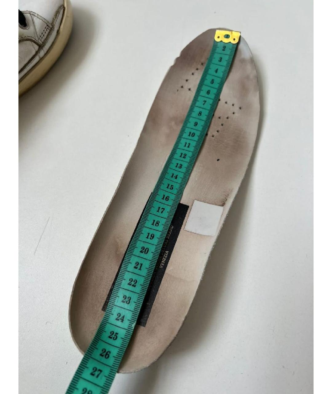 GOLDEN GOOSE DELUXE BRAND Белые кожаные кеды, фото 7