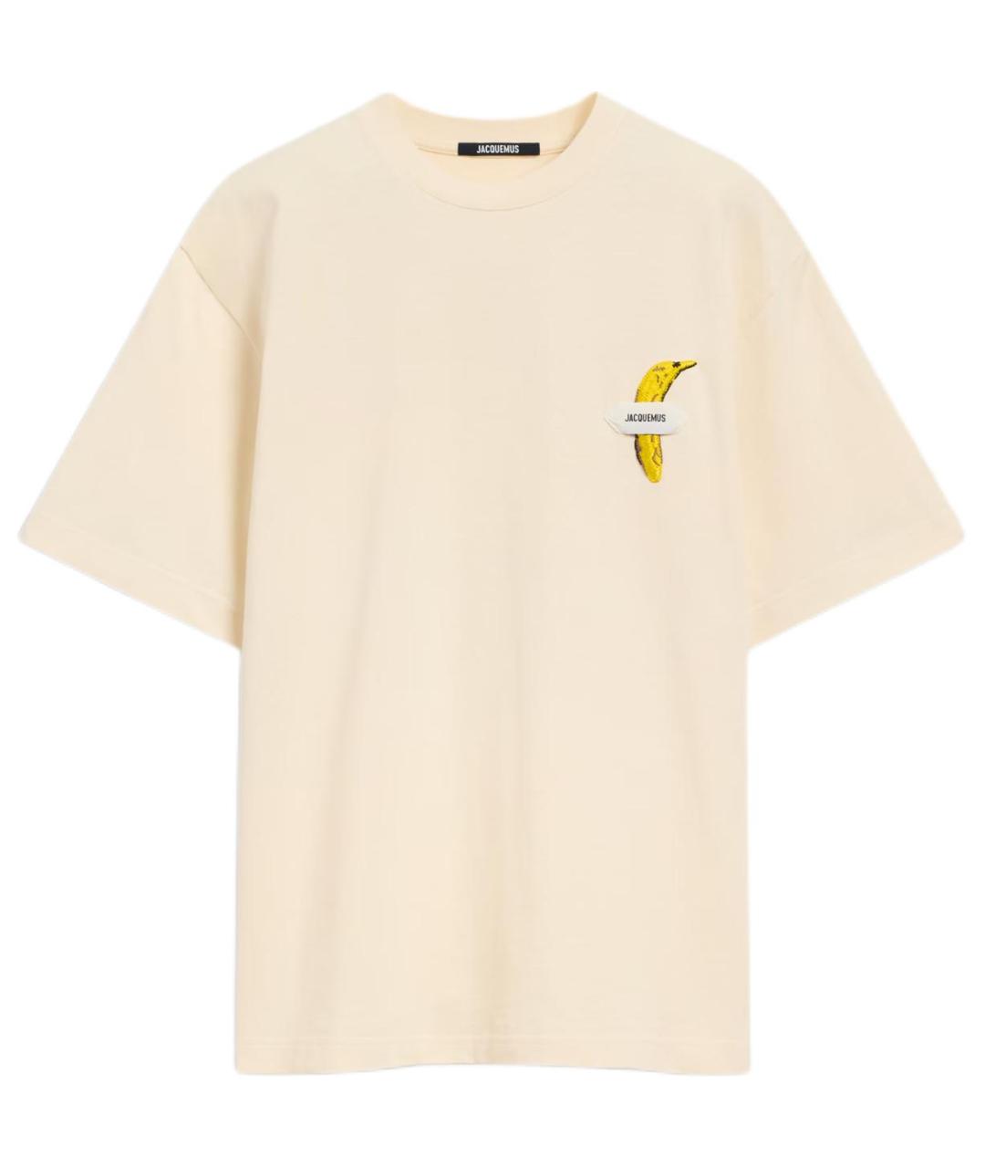 JACQUEMUS Серая футболка, фото 1