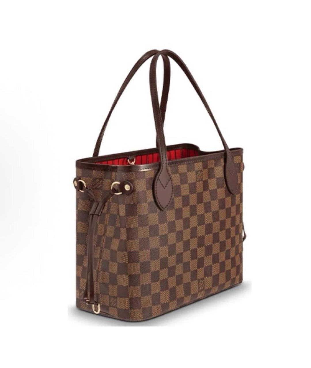 LOUIS VUITTON Коричневая сумка тоут, фото 4