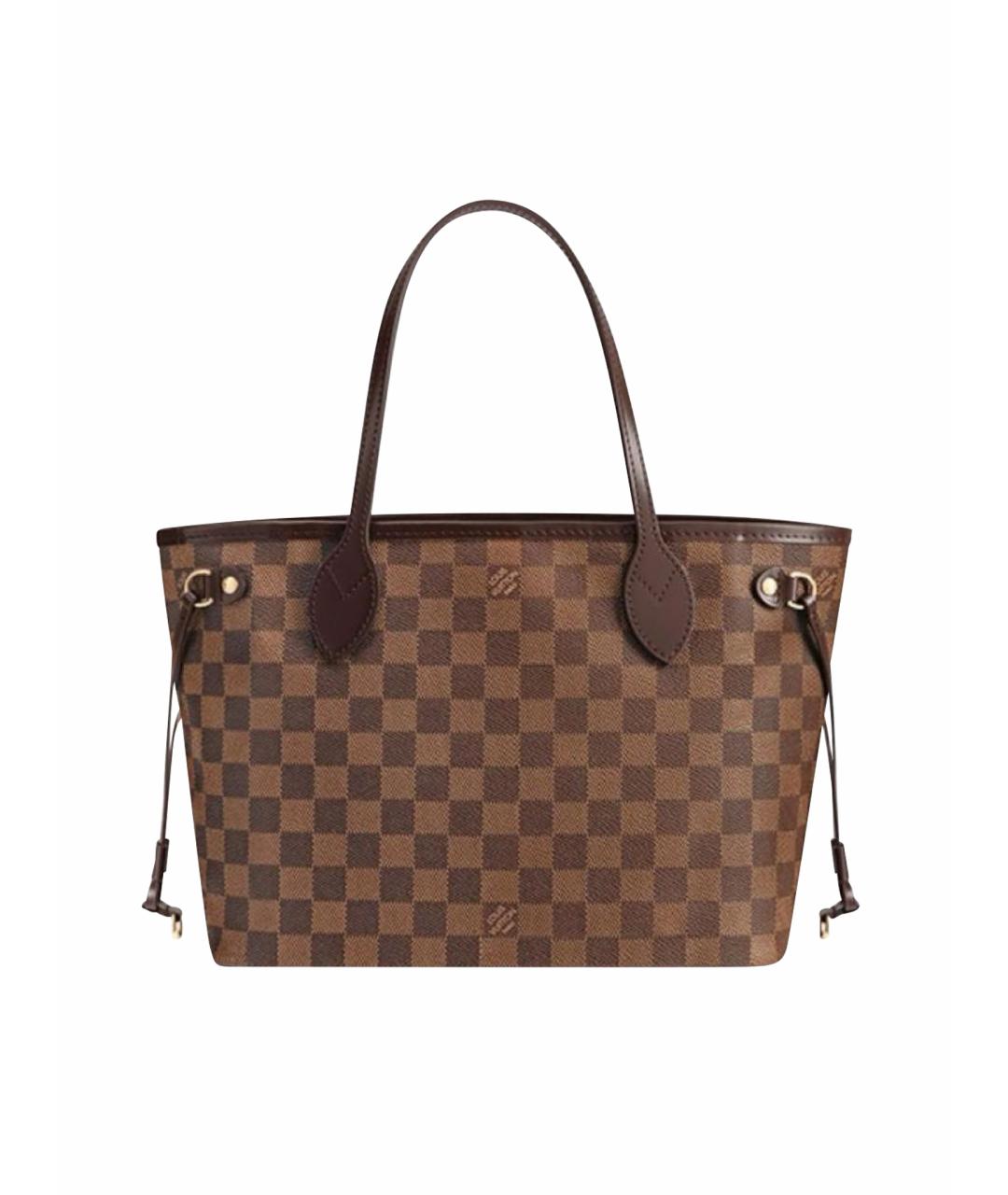 LOUIS VUITTON Коричневая сумка тоут, фото 1