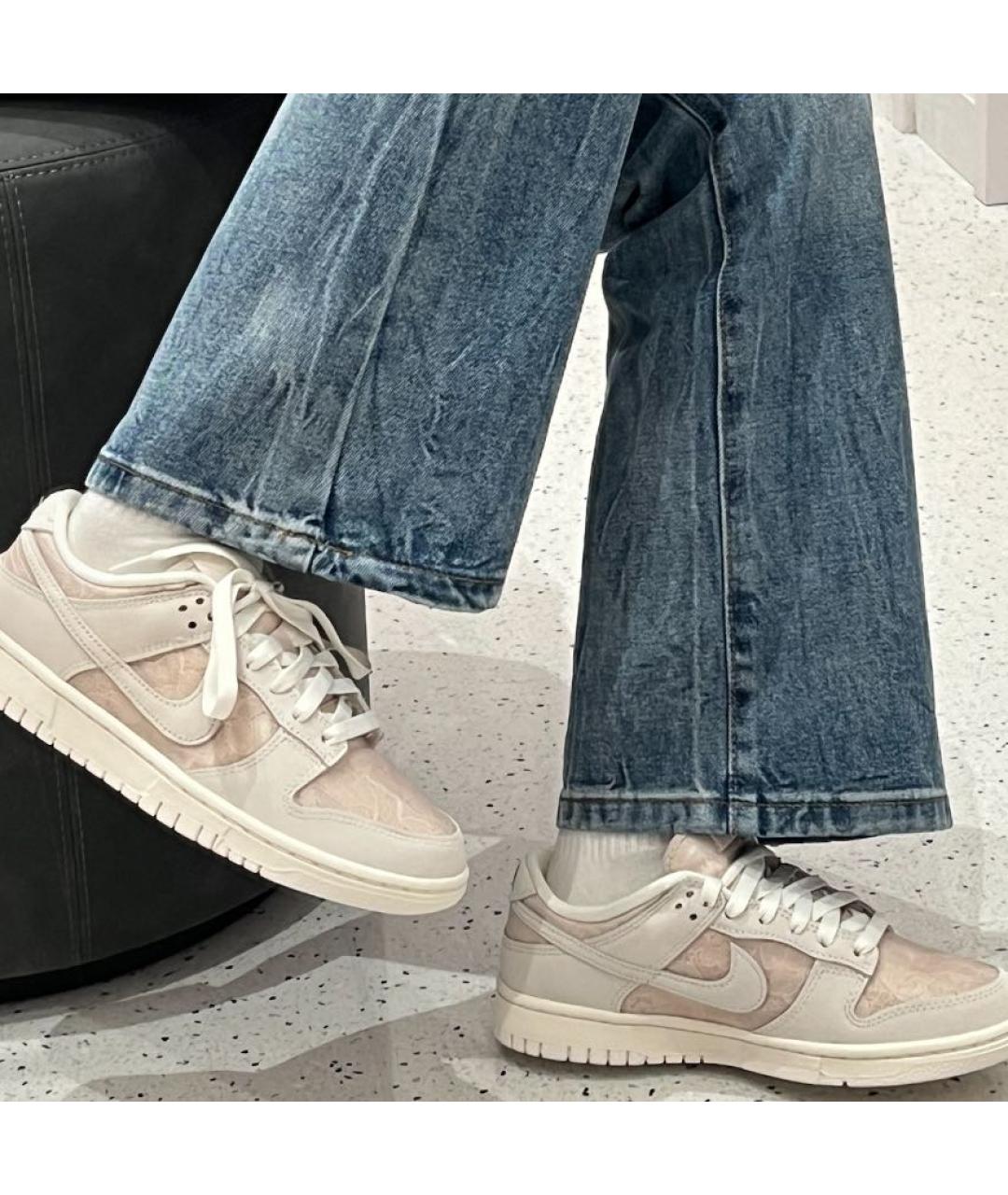 NIKE Бежевые кеды, фото 6