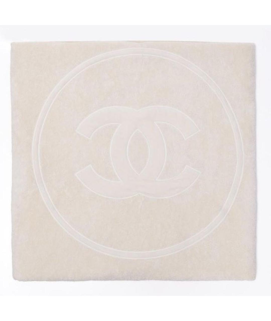 CHANEL Белая пляжная сумка, фото 3