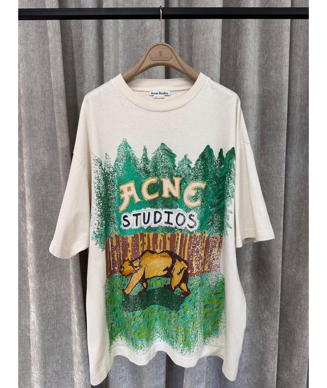 ACNE STUDIOS Мульти футболка, фото 3