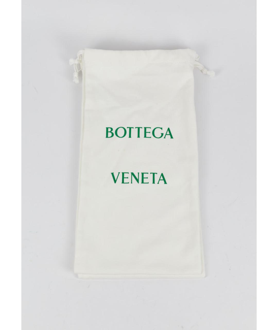 BOTTEGA VENETA Бежевые кожаные босоножки, фото 6