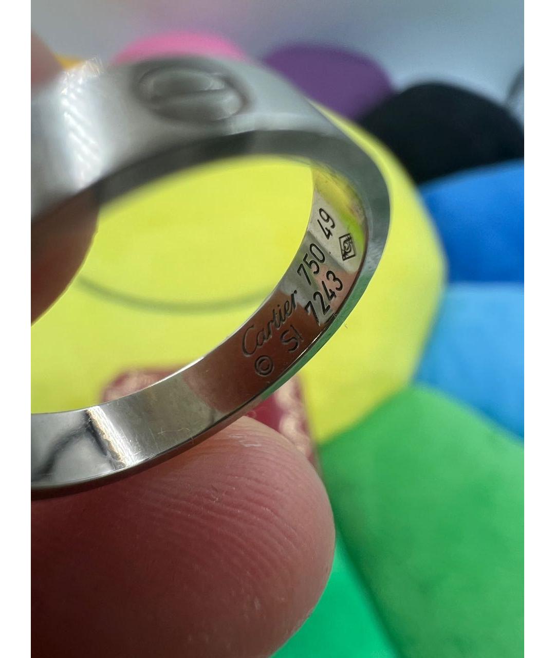 CARTIER Кольцо из белого золота, фото 5