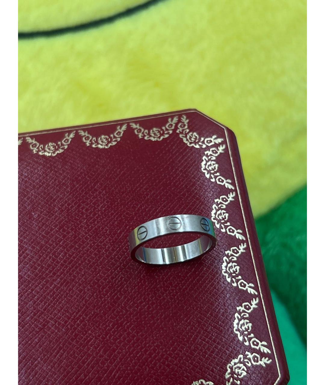 CARTIER Кольцо из белого золота, фото 8