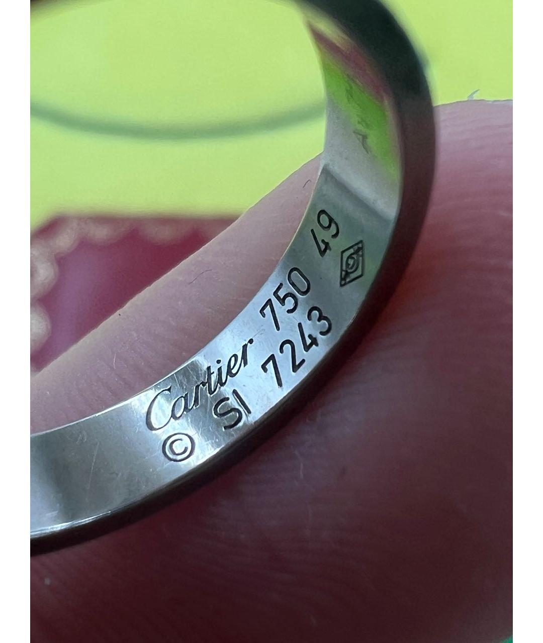 CARTIER Кольцо из белого золота, фото 6