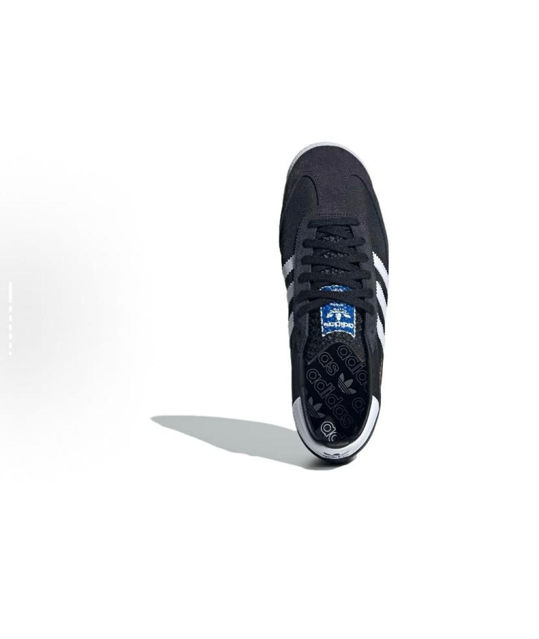 ADIDAS Черные текстильные низкие кроссовки / кеды, фото 5