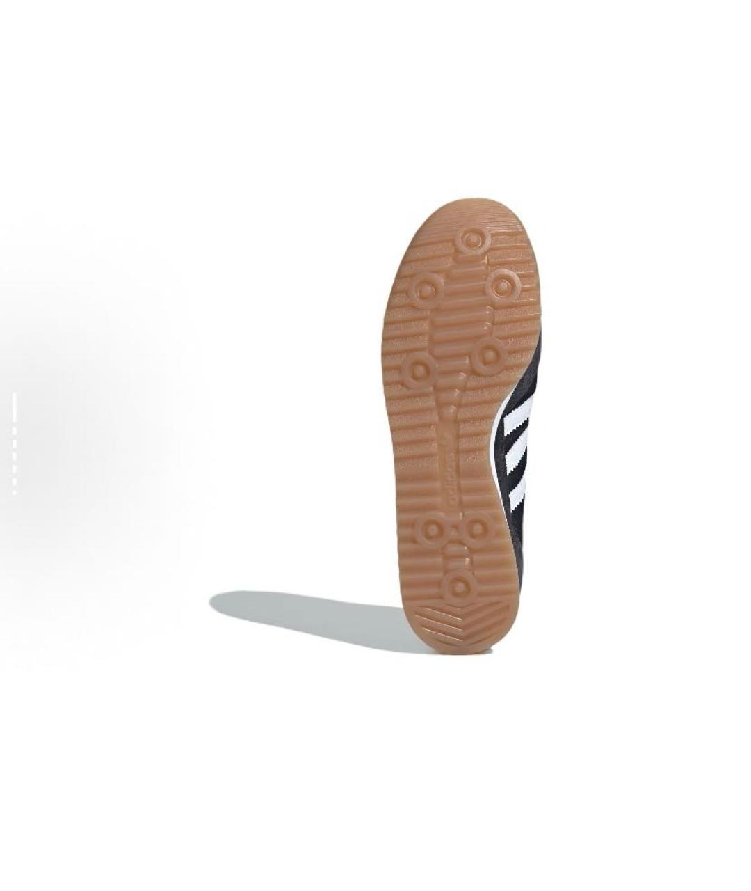 ADIDAS Черные текстильные низкие кроссовки / кеды, фото 6