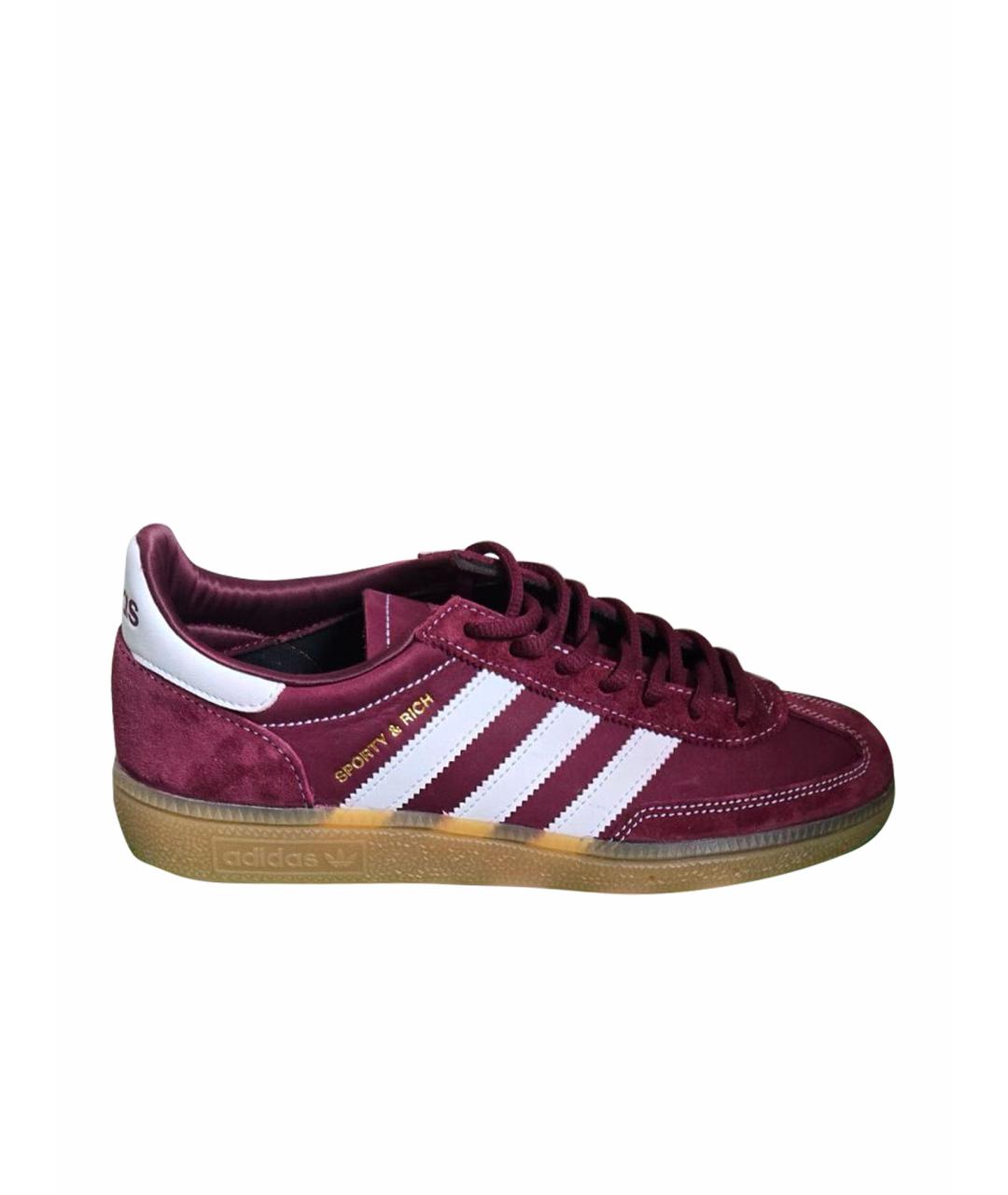 SPORTY AND RICH Бордовые кеды, фото 1