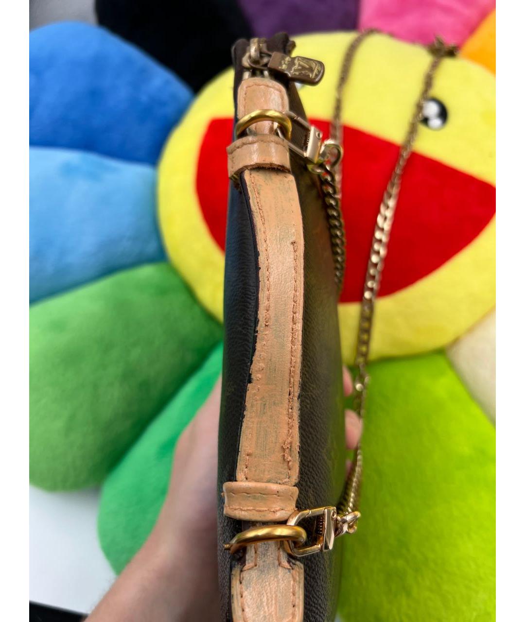 LOUIS VUITTON Коричневый кошелек, фото 4