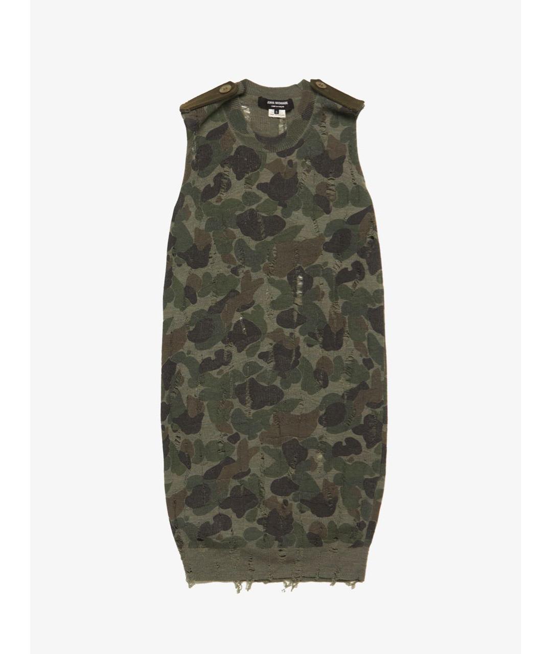 JUNYA WATANABE COMME DES GARÇONS Мульти шерстяное повседневное платье, фото 5