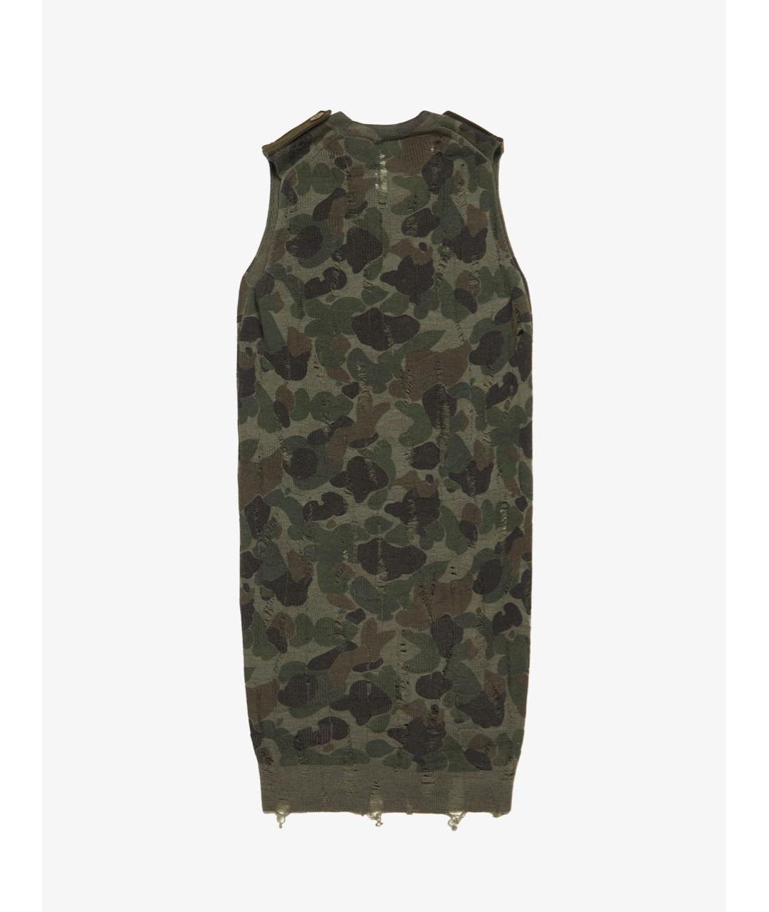 JUNYA WATANABE COMME DES GARÇONS Мульти шерстяное повседневное платье, фото 2