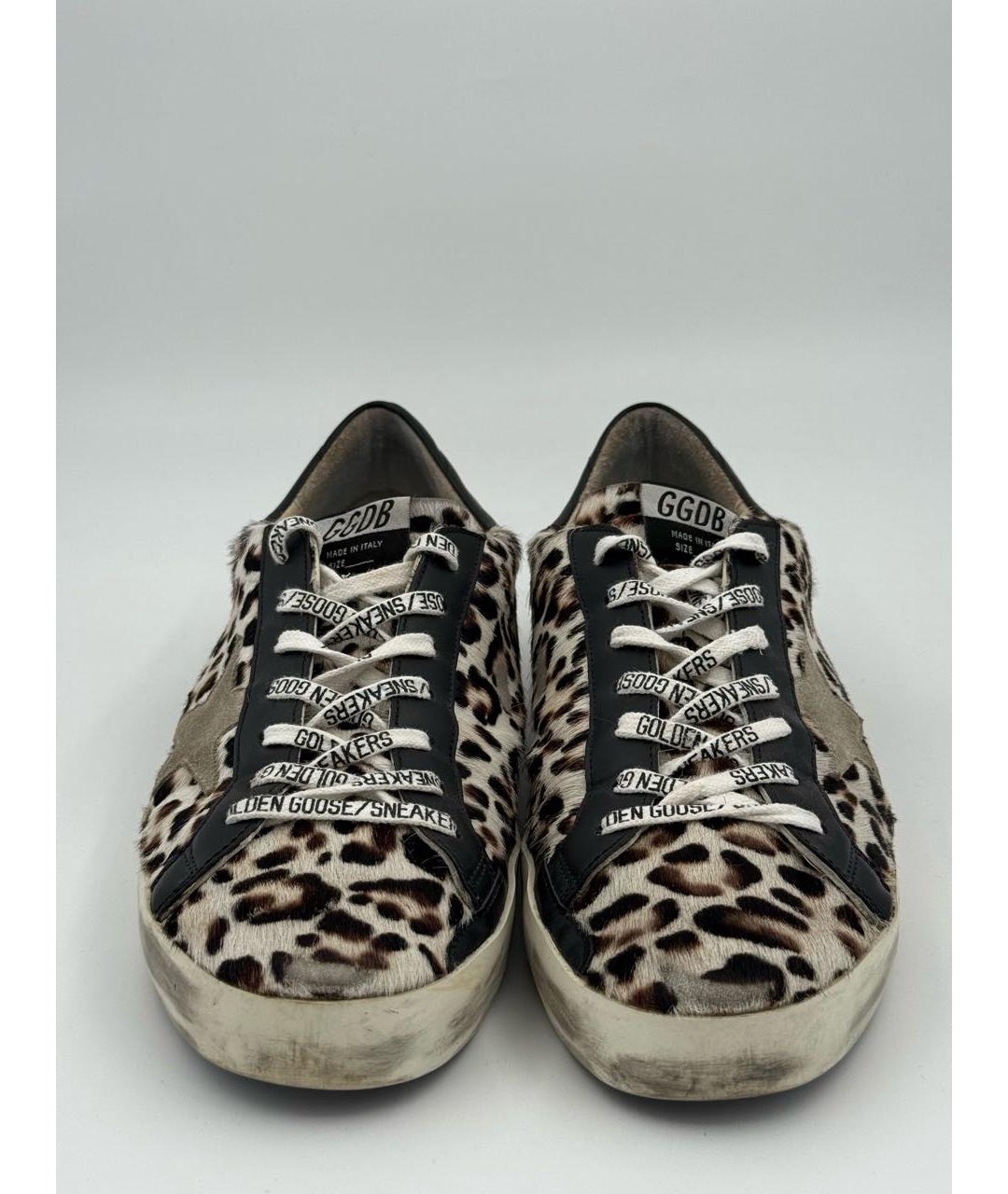 GOLDEN GOOSE DELUXE BRAND Серые низкие кроссовки / кеды, фото 3