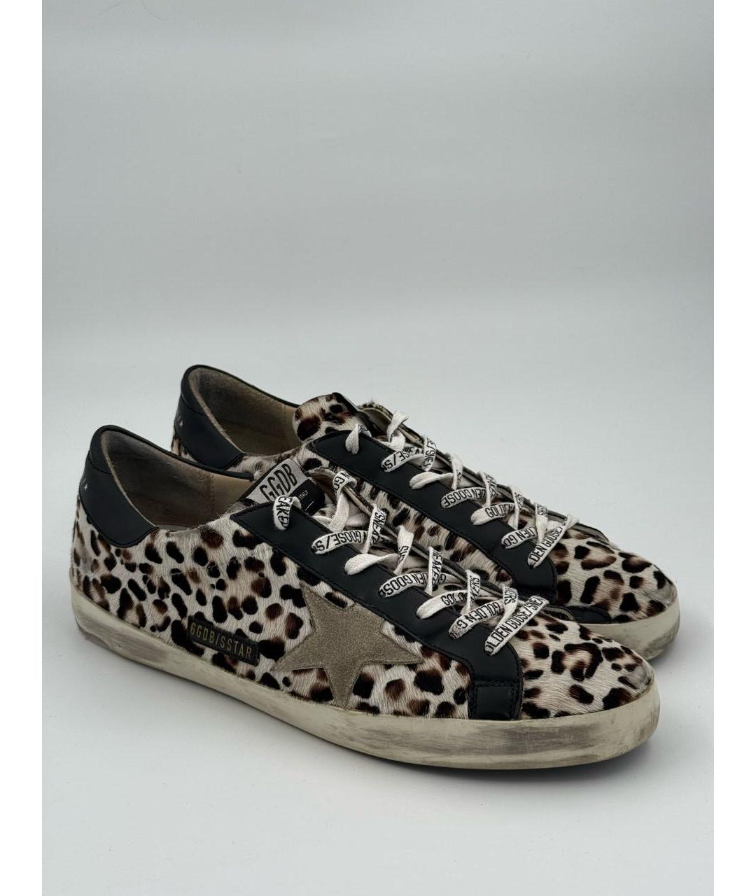 GOLDEN GOOSE DELUXE BRAND Серые низкие кроссовки / кеды, фото 6