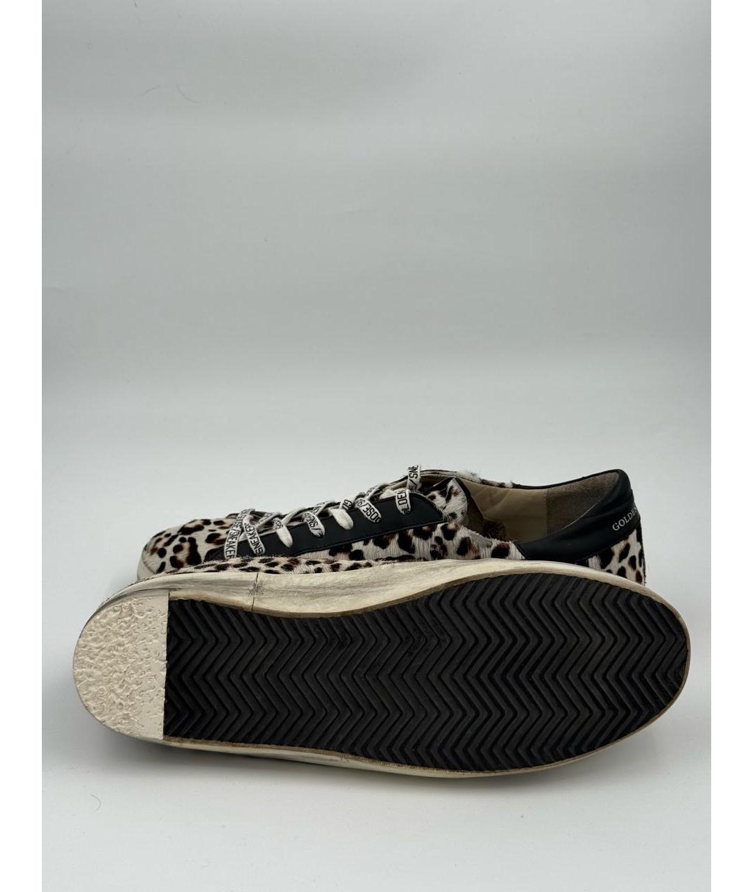 GOLDEN GOOSE DELUXE BRAND Серые низкие кроссовки / кеды, фото 5
