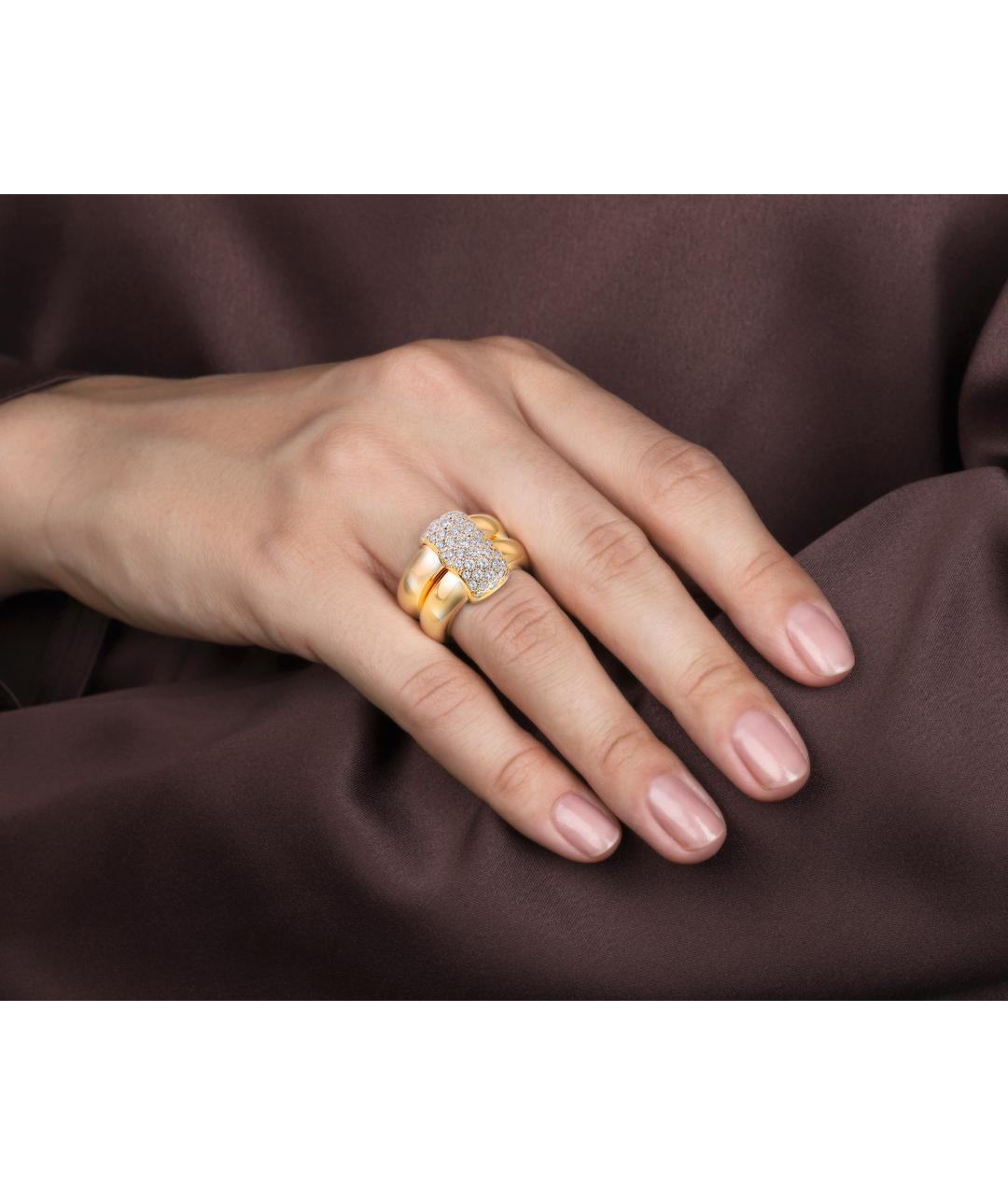 CHAUMET Золотое кольцо из желтого золота, фото 2