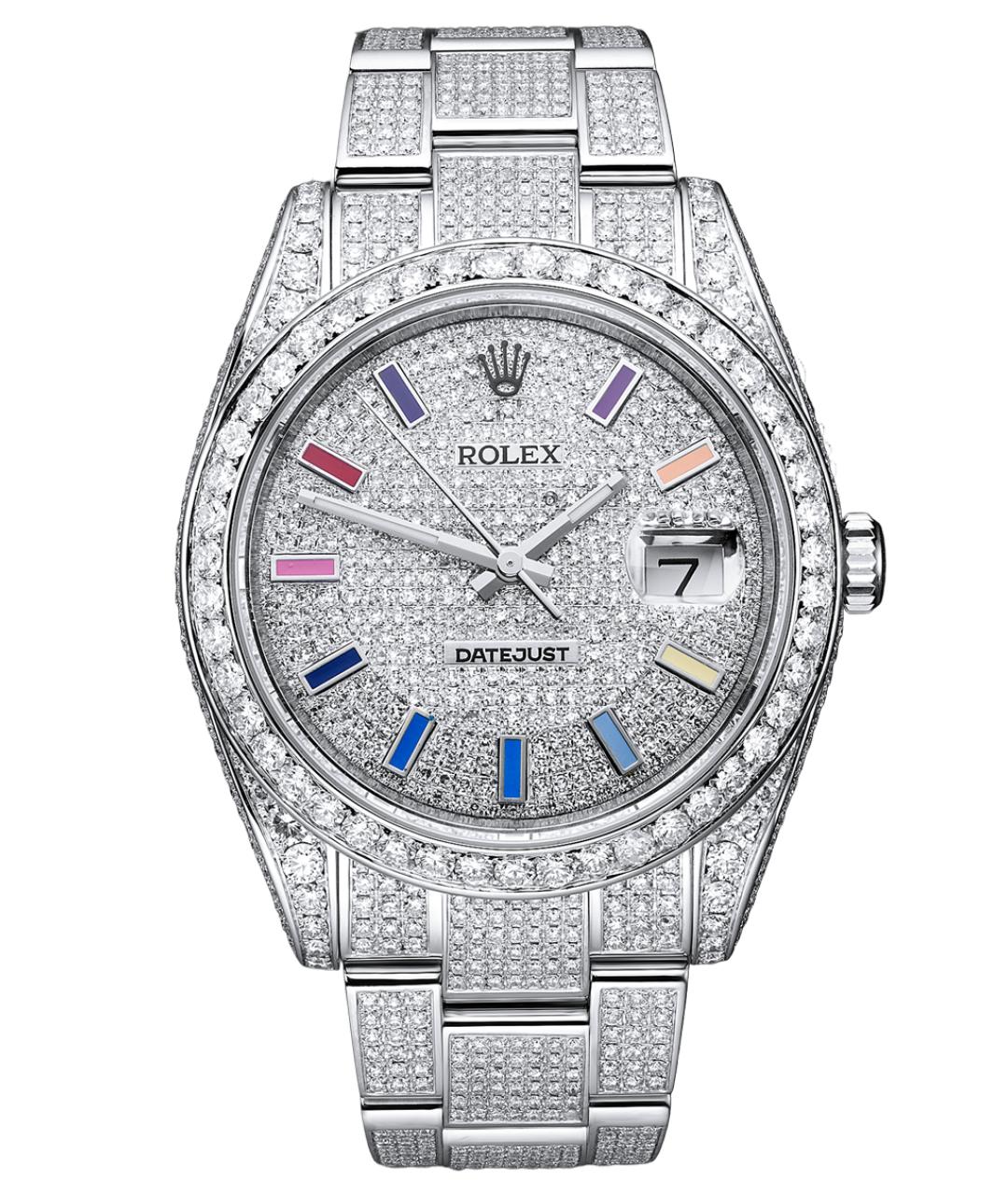 ROLEX Белые часы, фото 1