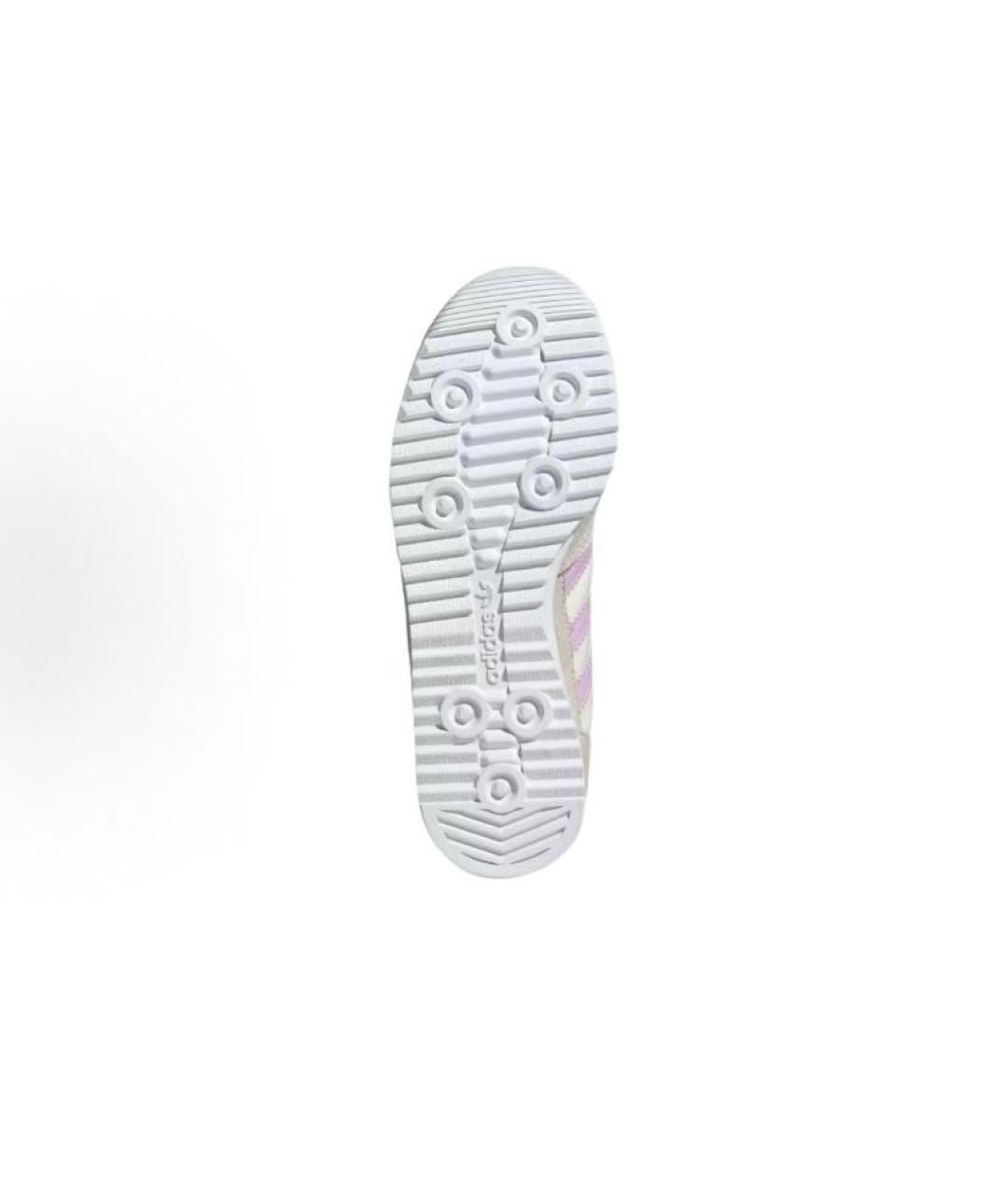 ADIDAS Бежевые текстильные низкие кроссовки / кеды, фото 5