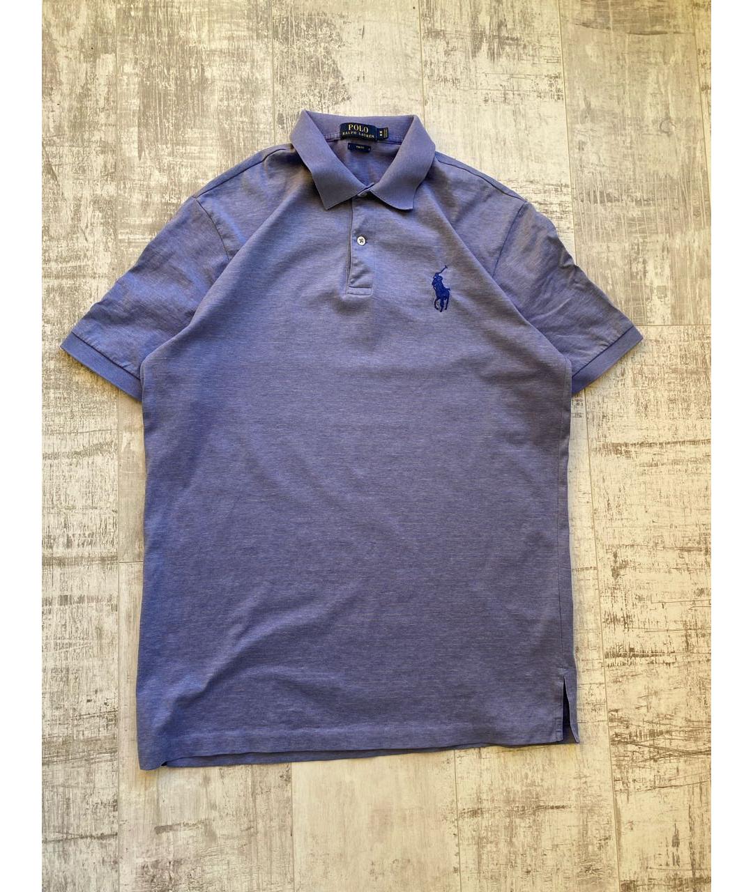 POLO RALPH LAUREN Хлопковое поло с коротким рукавом, фото 8