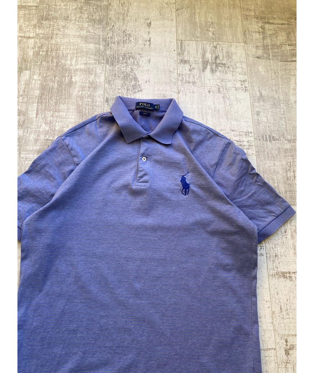 POLO RALPH LAUREN Хлопковое поло с коротким рукавом, фото 6