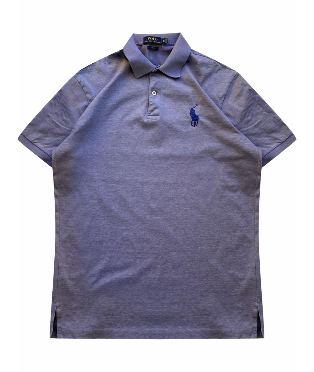 POLO RALPH LAUREN Хлопковое поло с коротким рукавом, фото 1