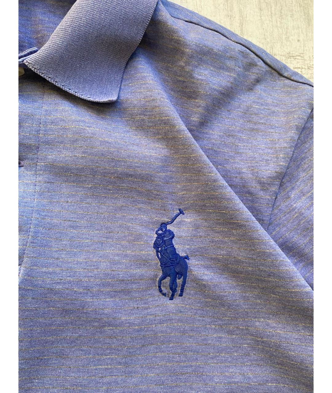 POLO RALPH LAUREN Хлопковое поло с коротким рукавом, фото 4