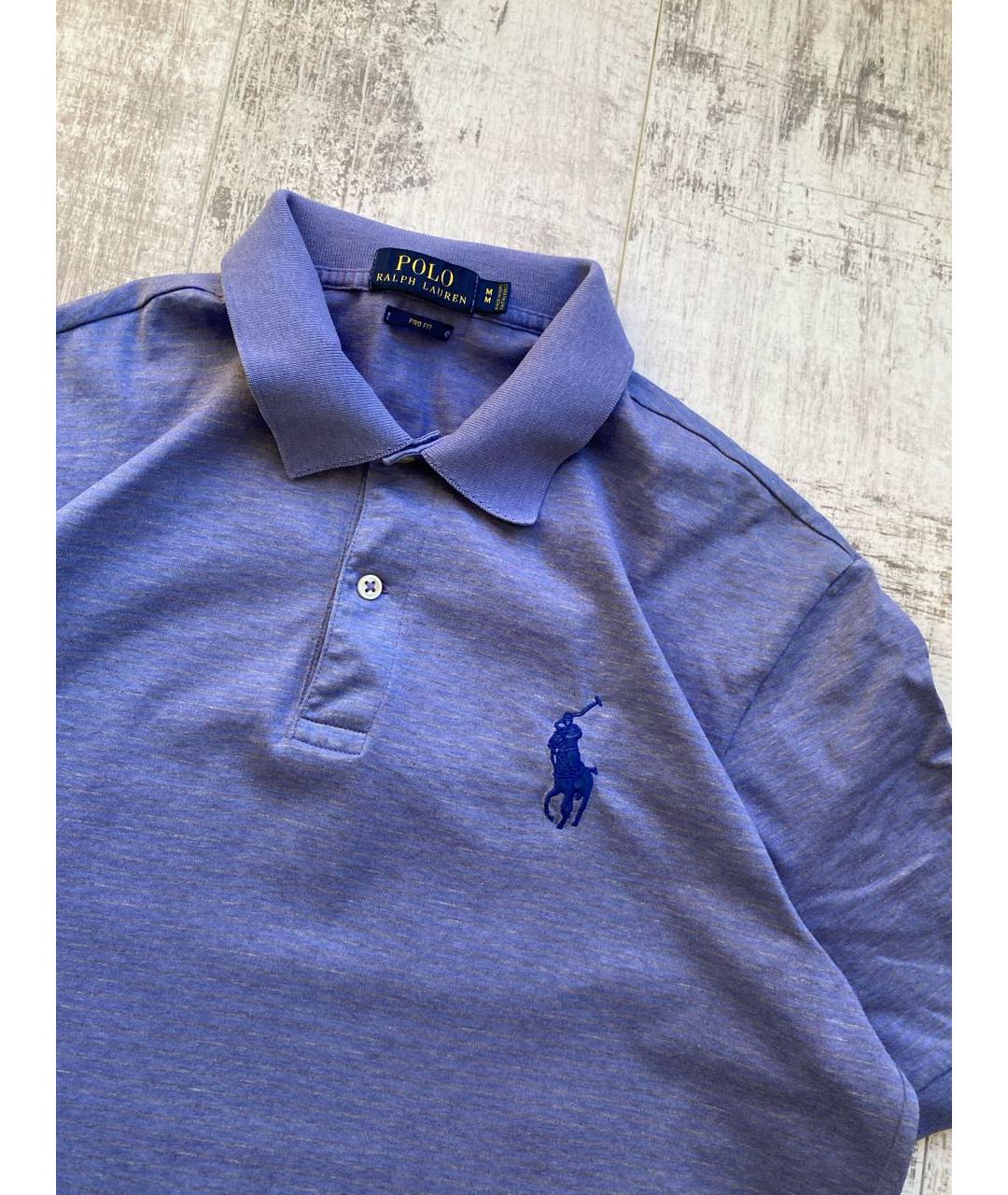 POLO RALPH LAUREN Хлопковое поло с коротким рукавом, фото 3