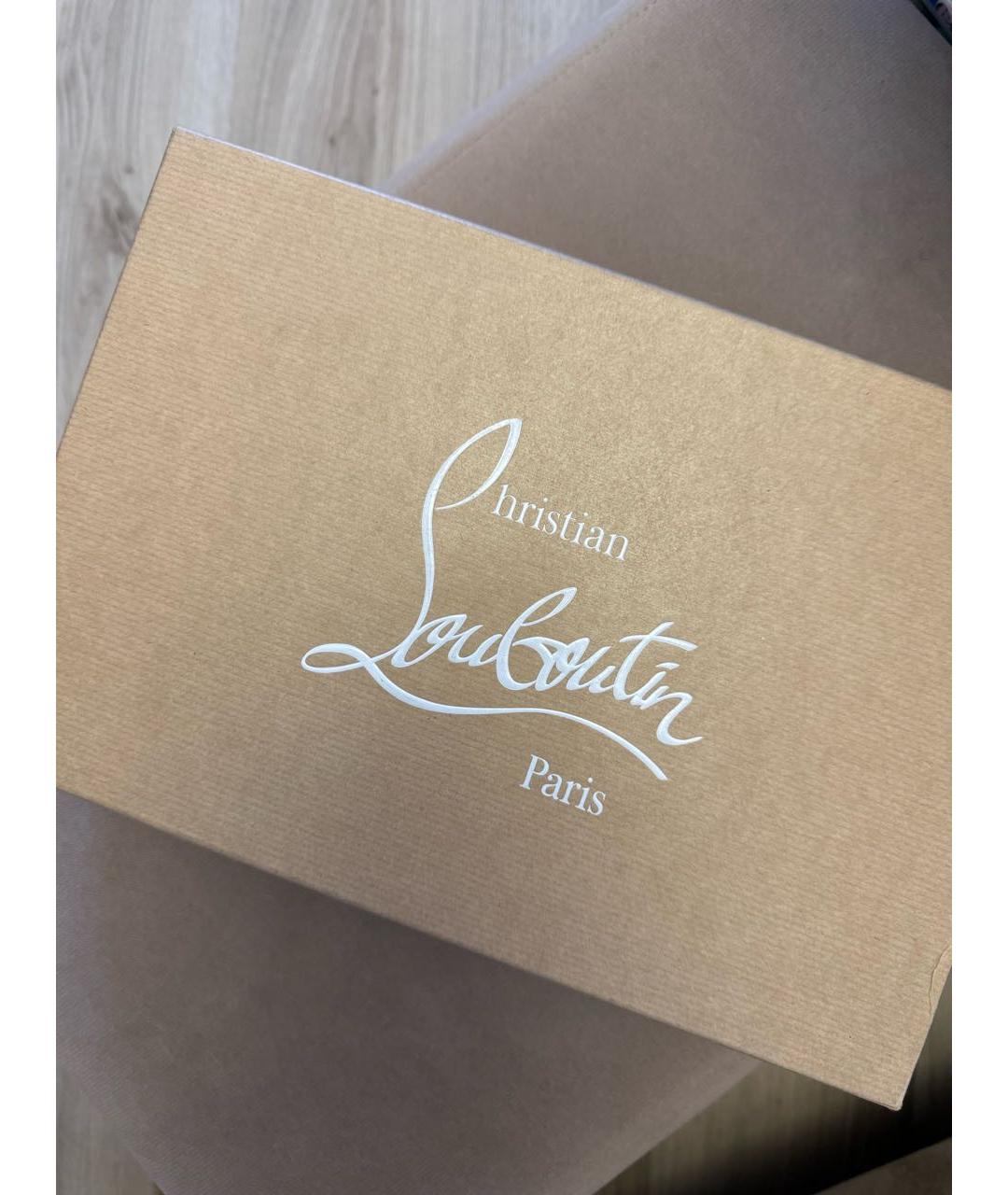 CHRISTIAN LOUBOUTIN Черные туфли из лакированной кожи, фото 8