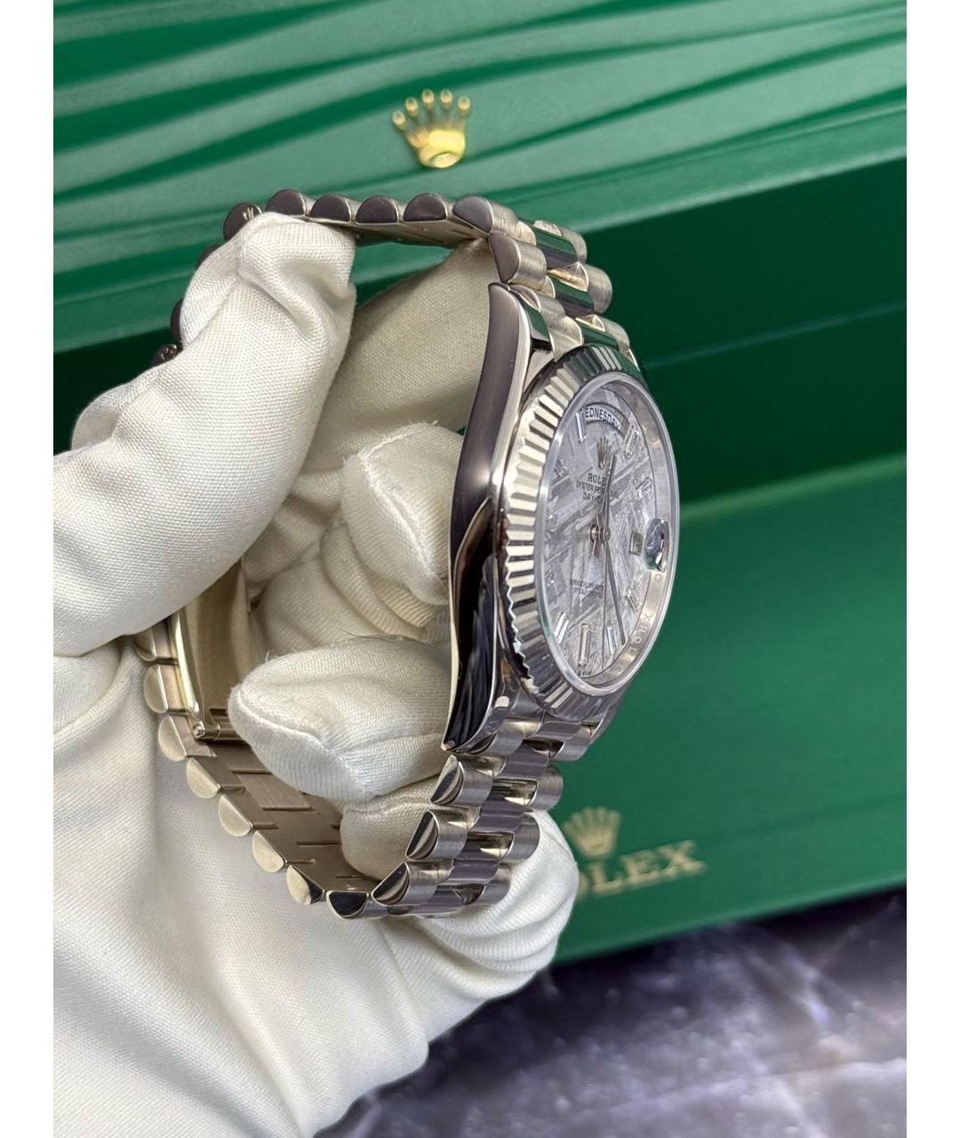 ROLEX Часы из белого золота, фото 7