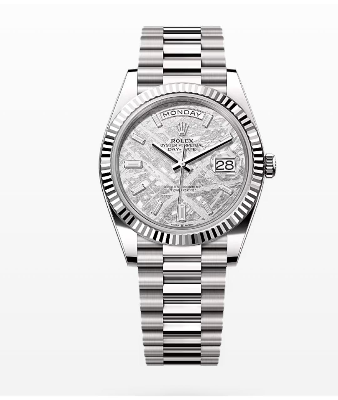 ROLEX Часы из белого золота, фото 10