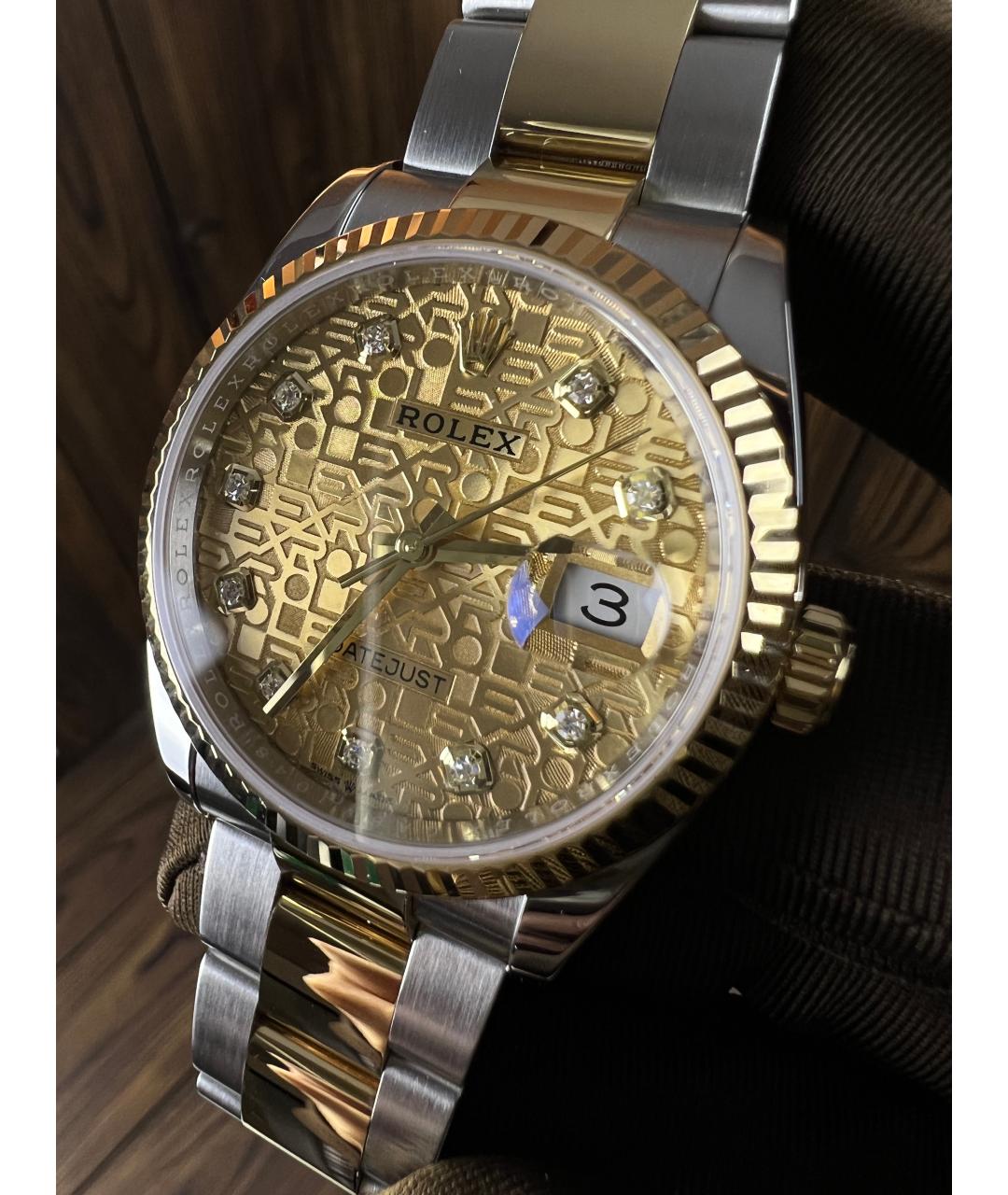 ROLEX Золотые часы из желтого золота, фото 4