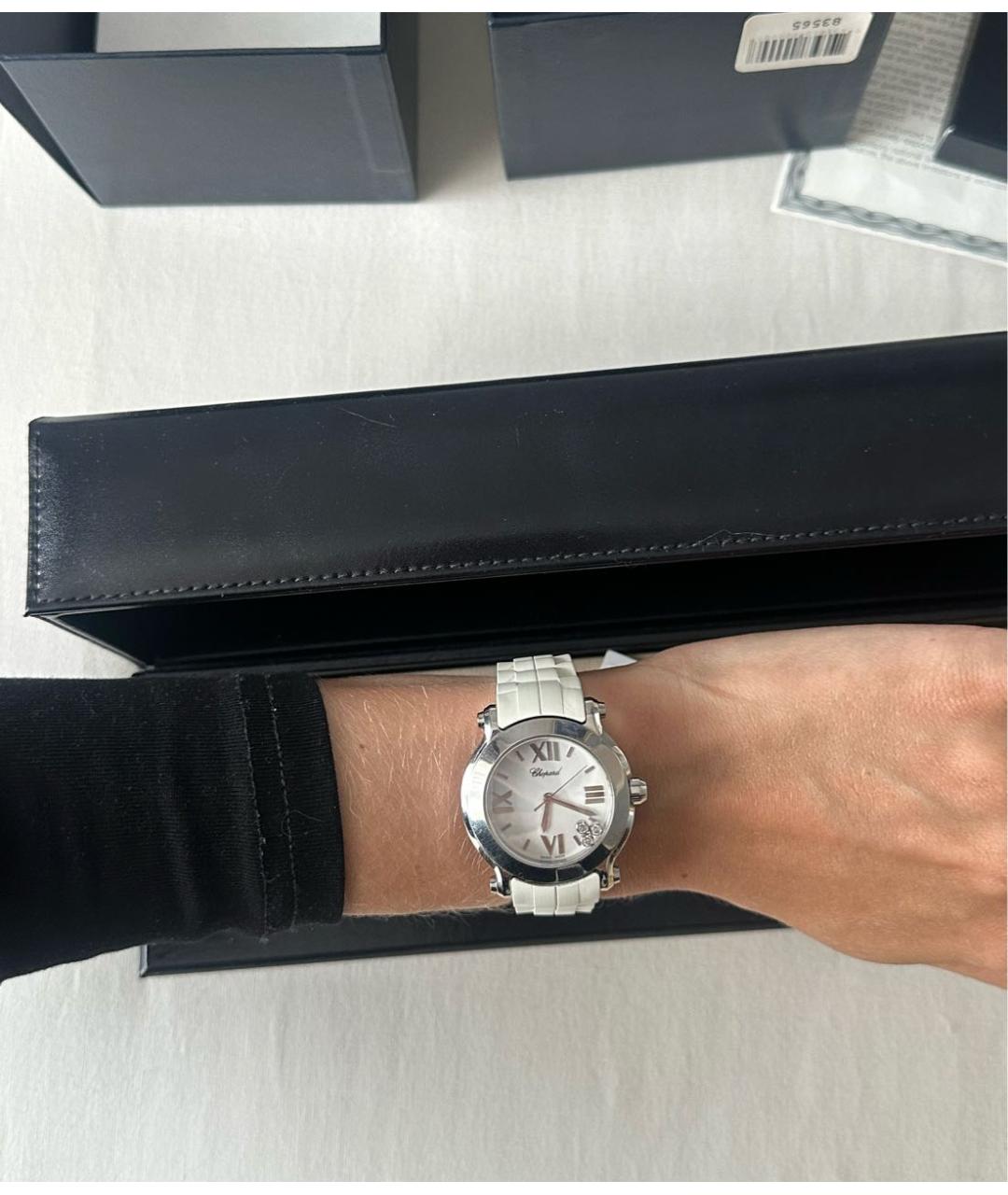 CHOPARD Белые часы, фото 2