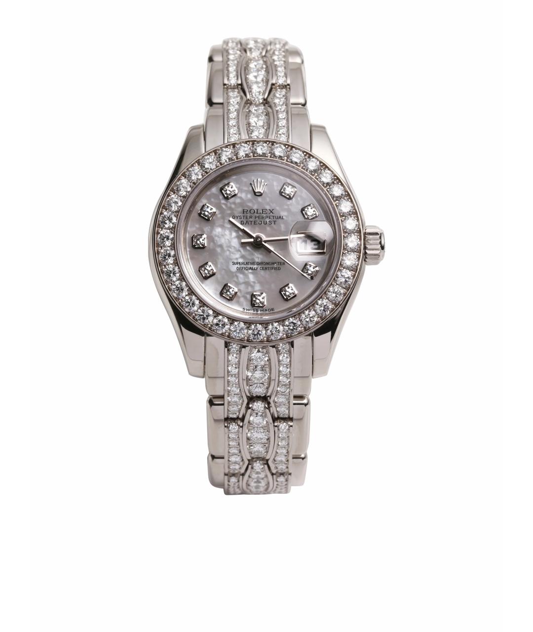 ROLEX Часы из белого золота, фото 1