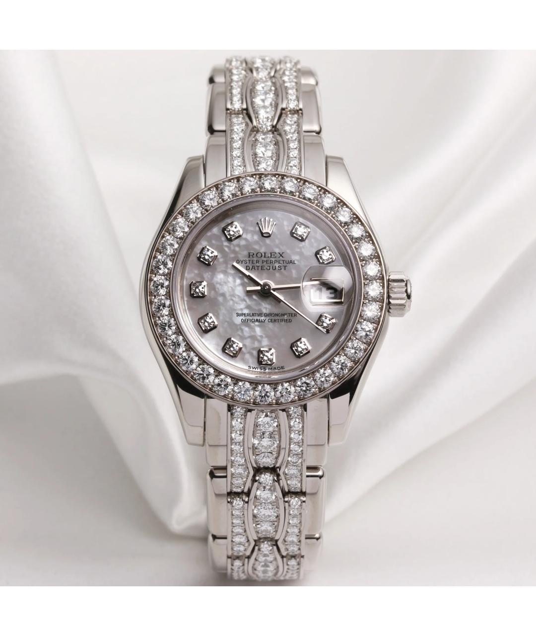 ROLEX Часы из белого золота, фото 10