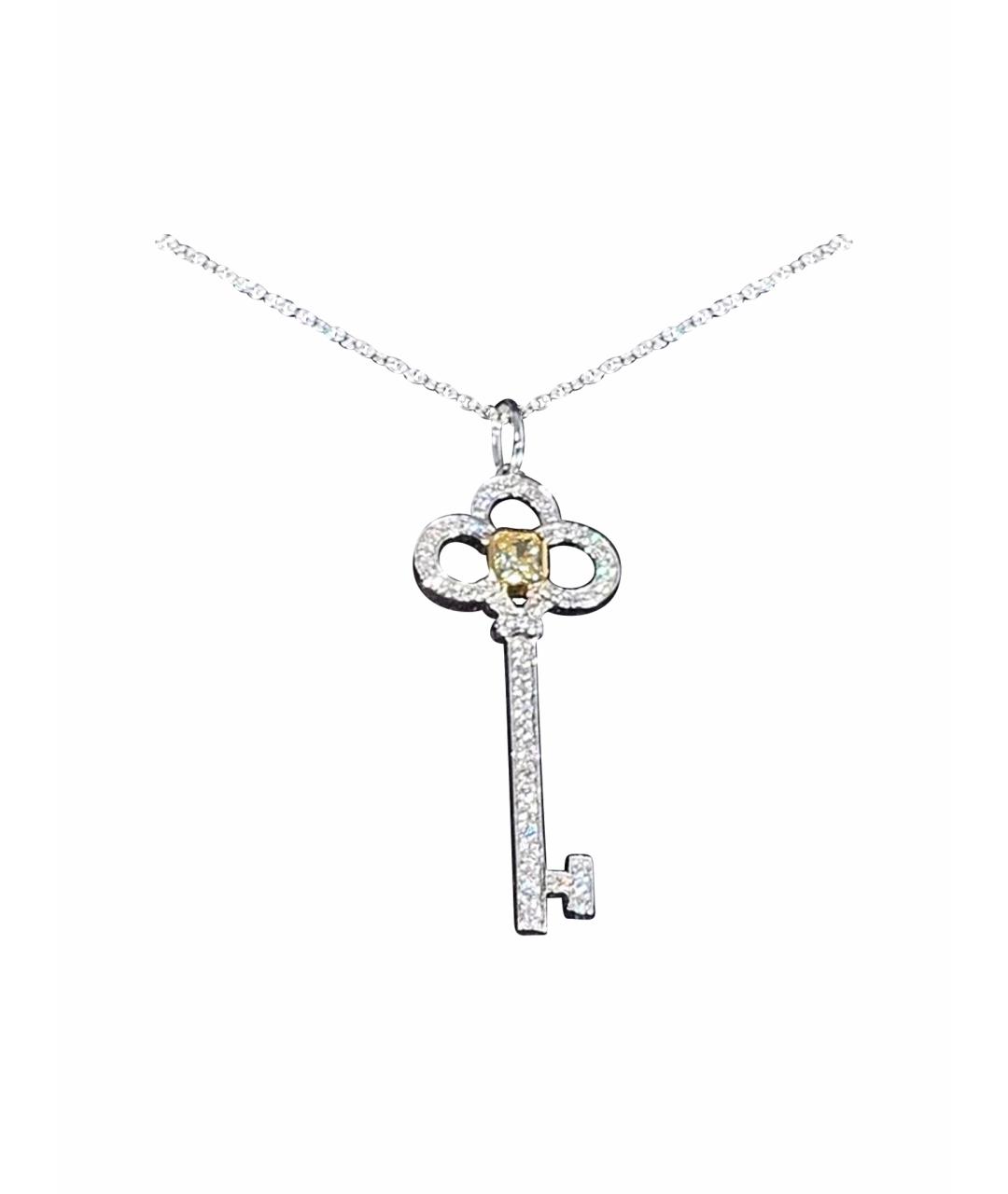 TIFFANY&CO Золотое платиновое колье, фото 1