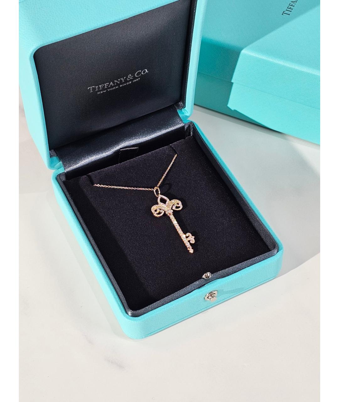 TIFFANY&CO Золотое колье из розового золота, фото 3