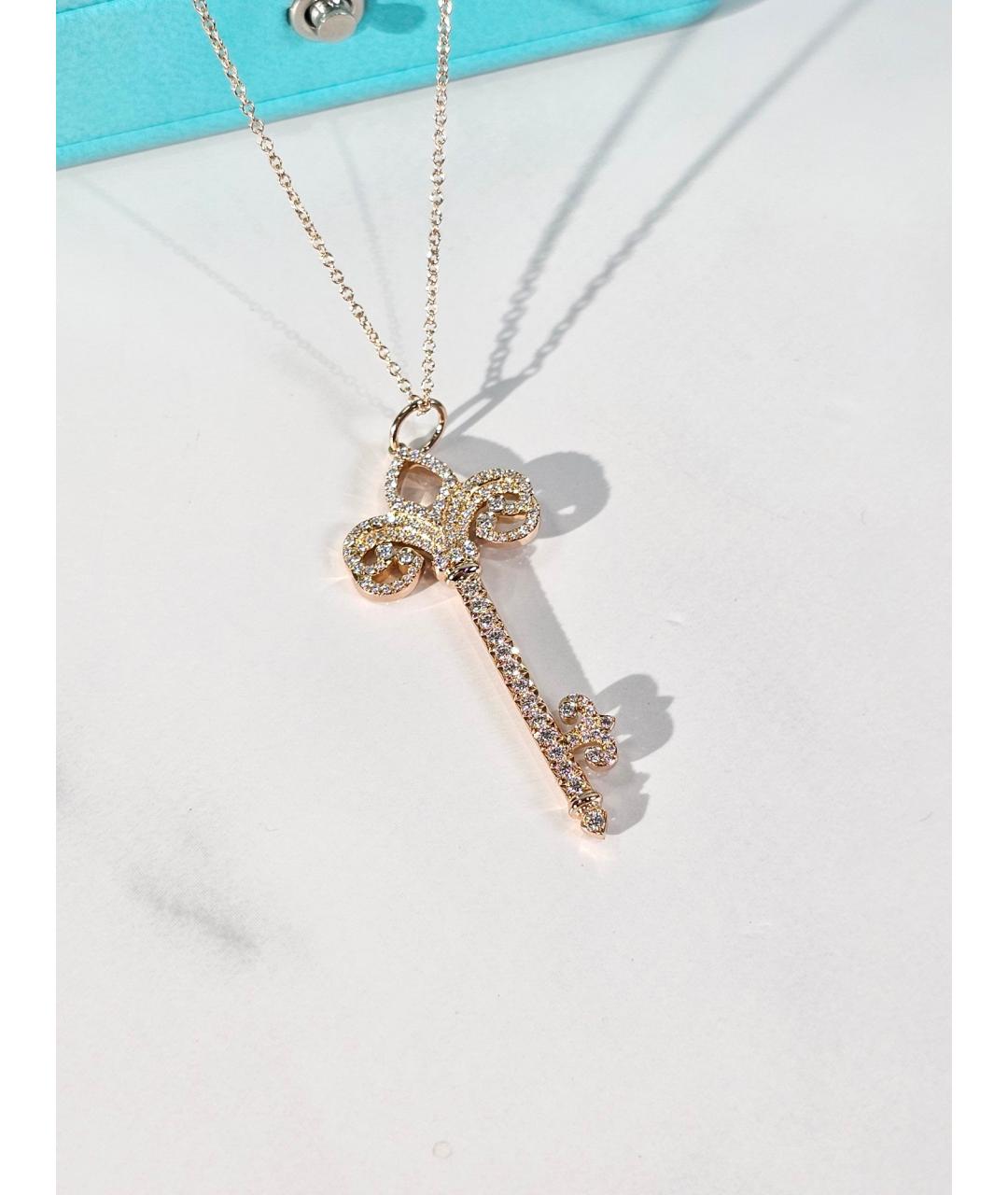 TIFFANY&CO Золотое колье из розового золота, фото 2
