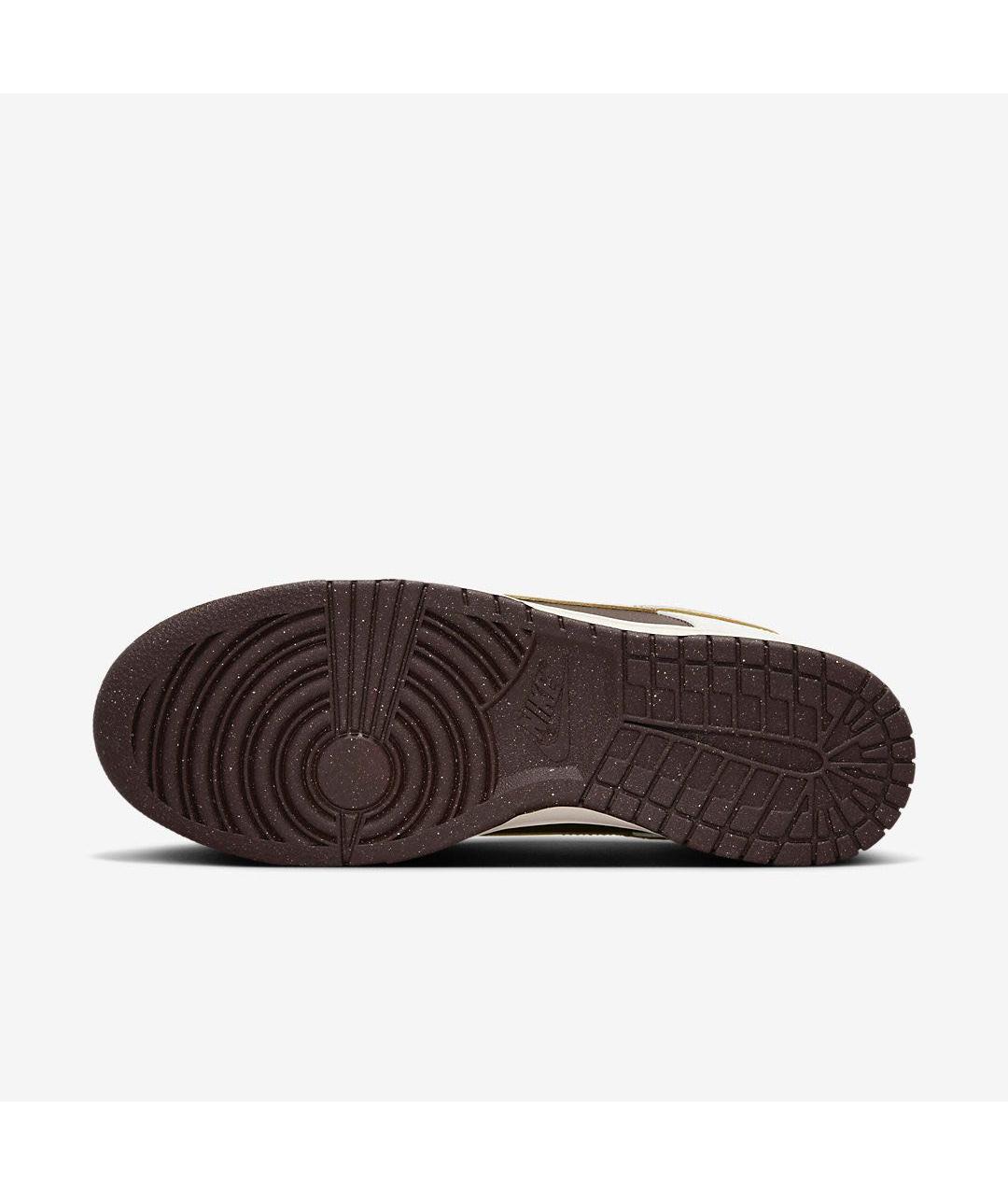 NIKE Белые кожаные низкие кроссовки / кеды, фото 6
