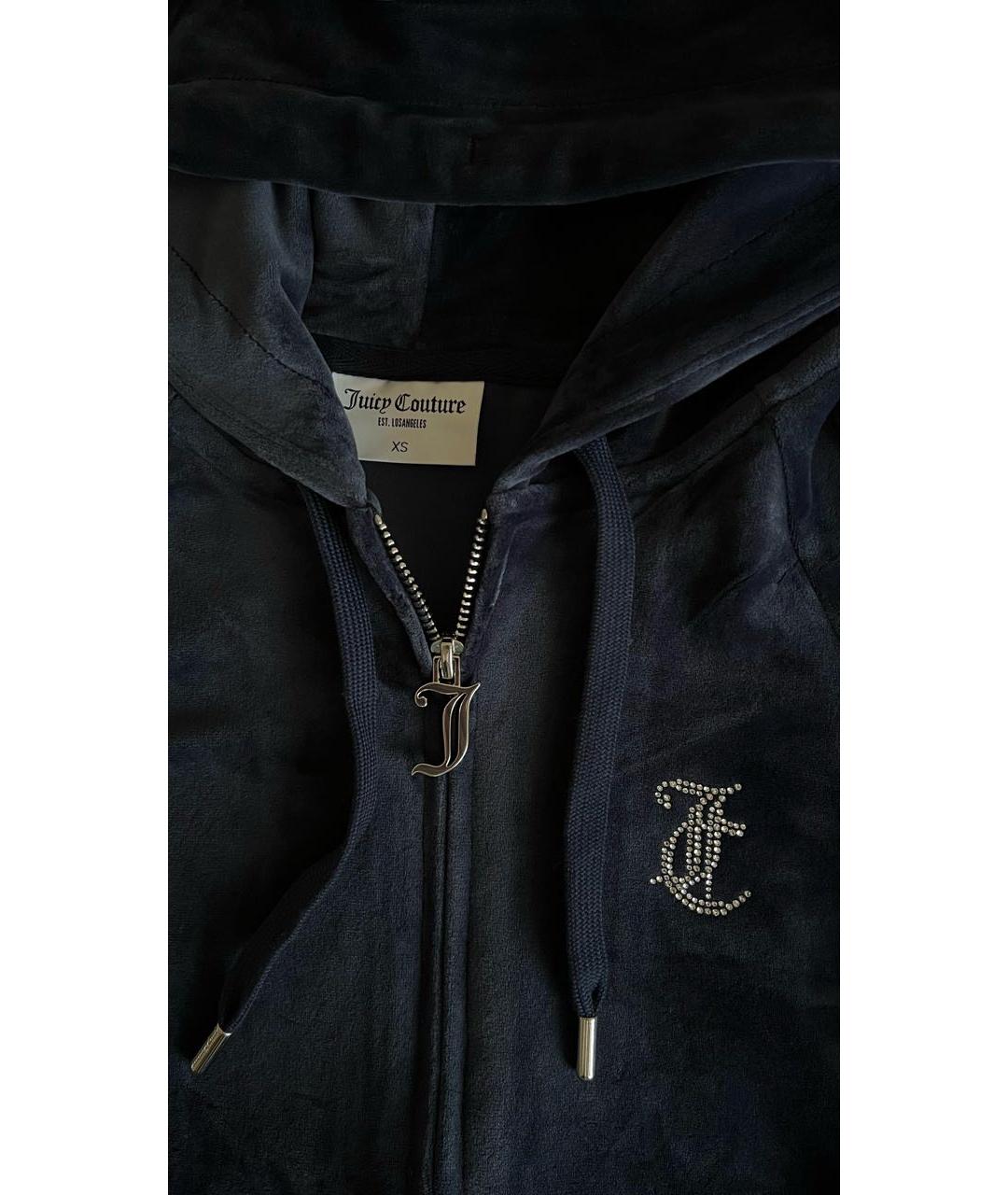 JUICY COUTURE Темно-синий полиэстеровый спортивные костюмы, фото 6