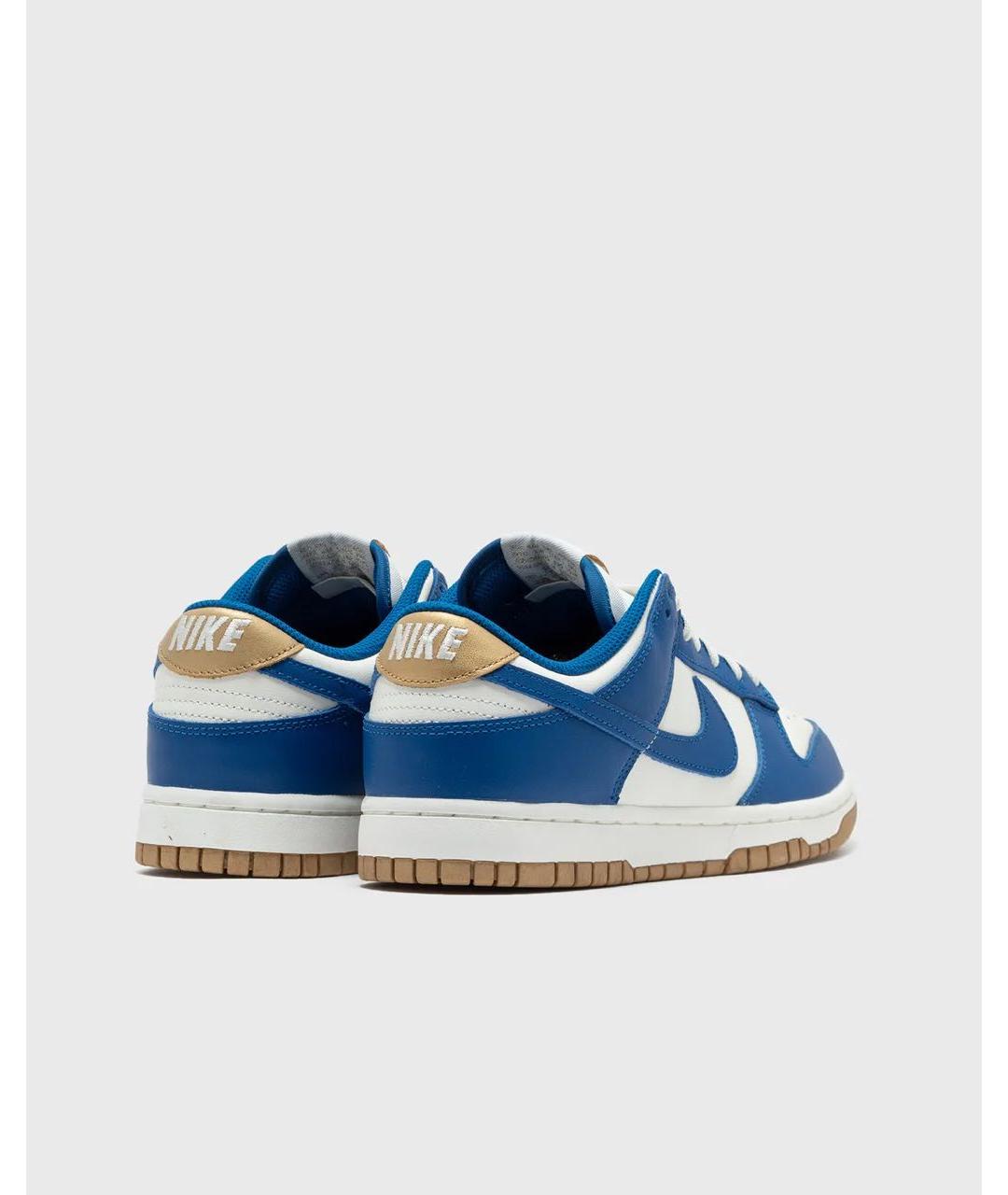 NIKE Синие кожаные кеды, фото 4
