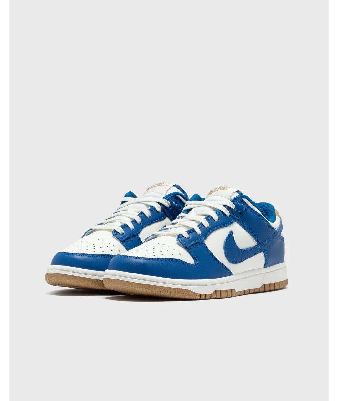 NIKE Синие кожаные кеды, фото 3