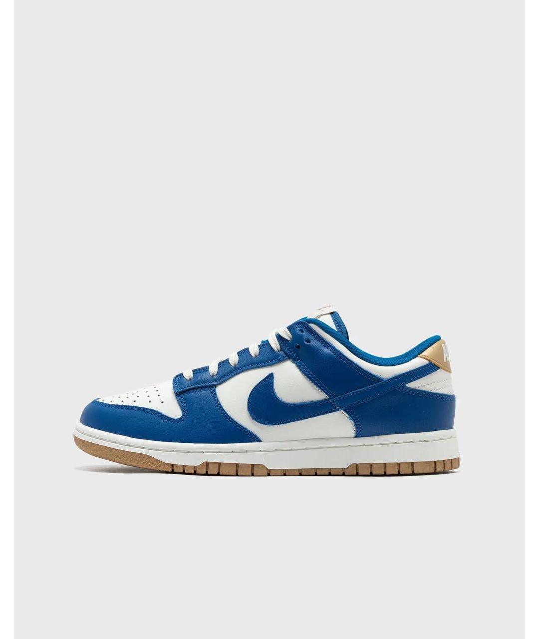 NIKE Синие кожаные кеды, фото 2