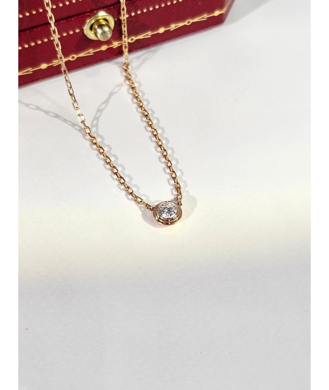 CARTIER Золотое колье из розового золота, фото 2