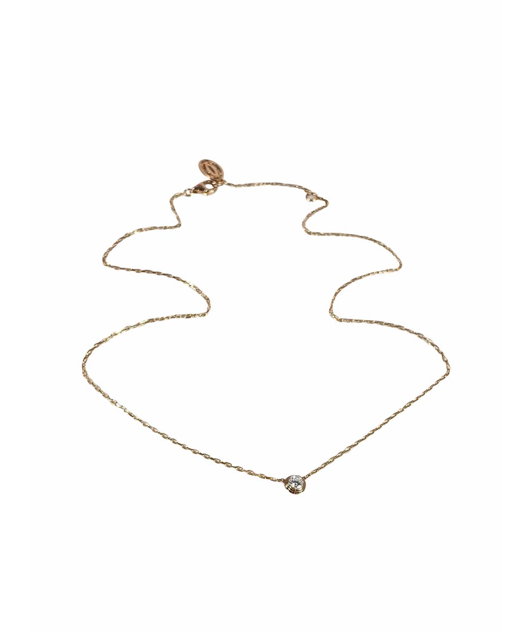 CARTIER Золотое колье из розового золота, фото 1