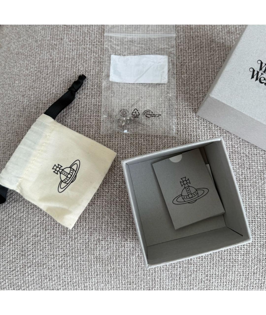 VIVIENNE WESTWOOD Латунные серьги, фото 4