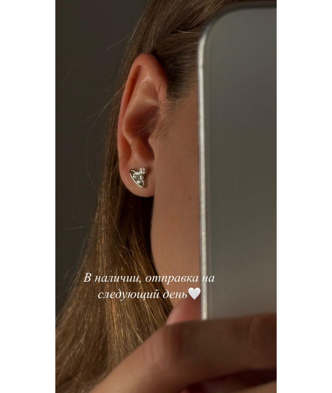 VIVIENNE WESTWOOD Латунные серьги, фото 2