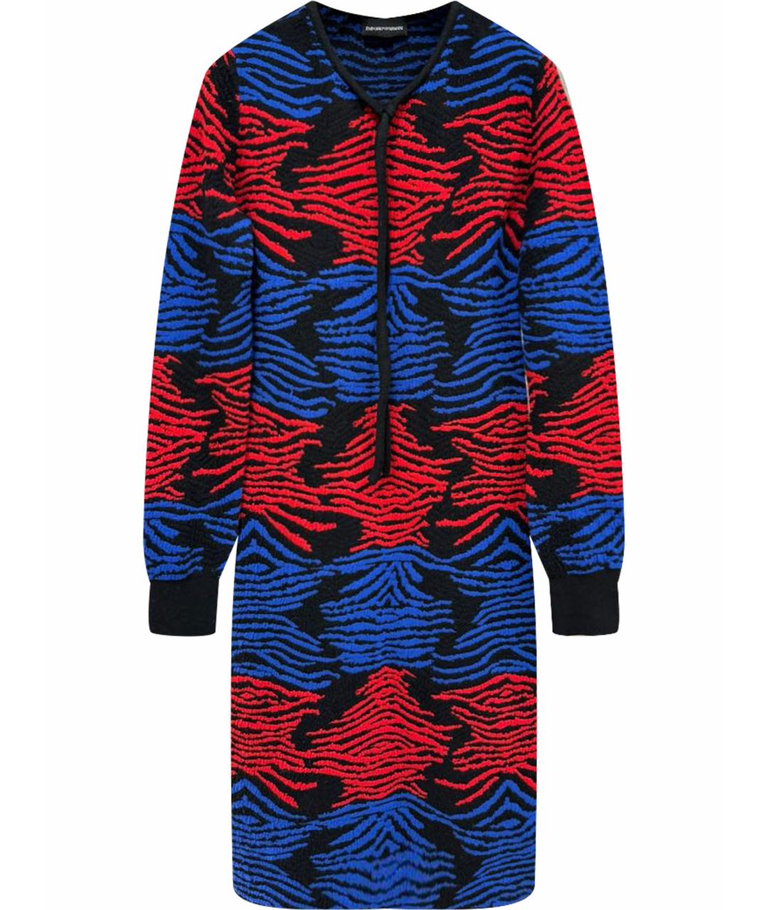 EMPORIO ARMANI Мульти повседневное платье, фото 1