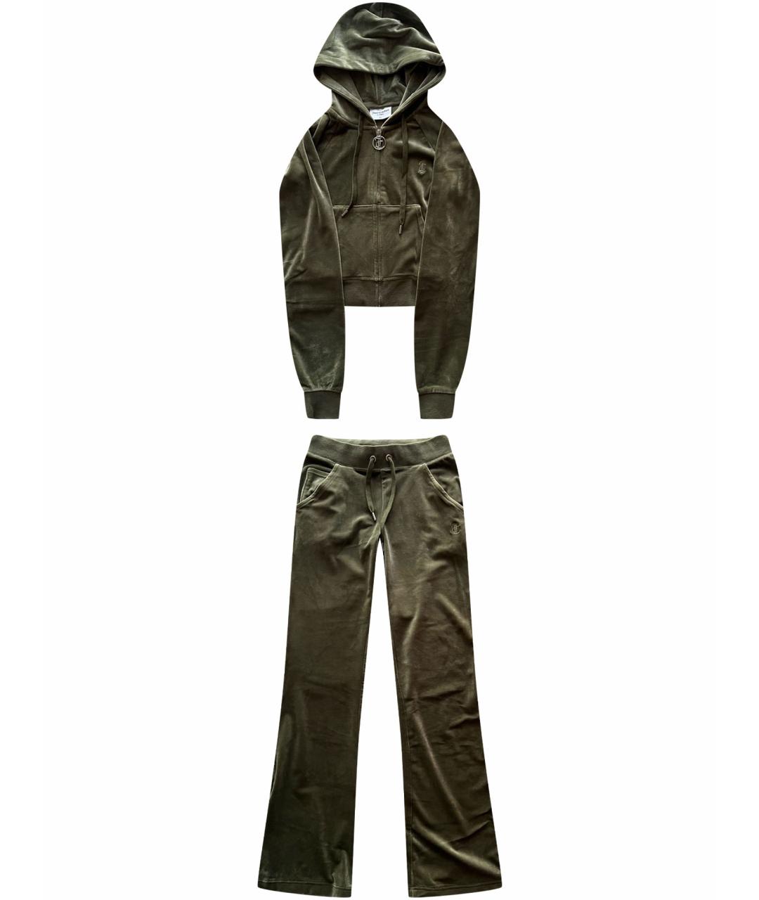 JUICY COUTURE Хаки полиэстеровый спортивные костюмы, фото 1