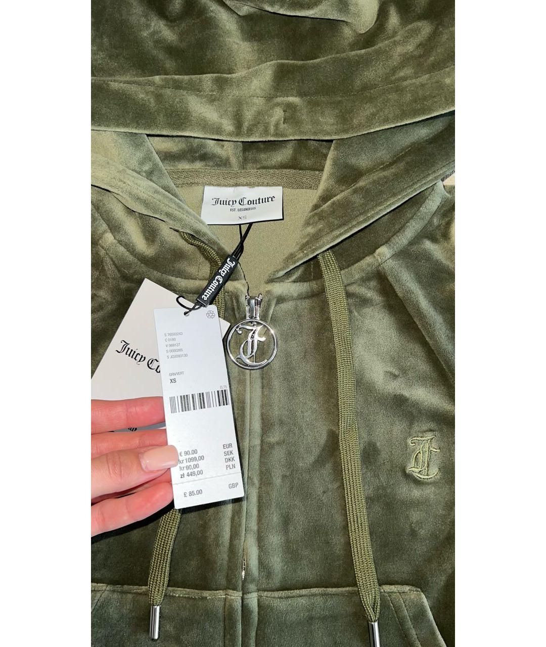 JUICY COUTURE Хаки полиэстеровый спортивные костюмы, фото 7